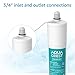 AQUA CREST AP431 Replacement for Aqua-Pure AP430SS, Whole House Scale Inhibitor Water Filter, Helps Prevent Scale Build Up On Hot Water Heaters and Boilers, Pack of 1