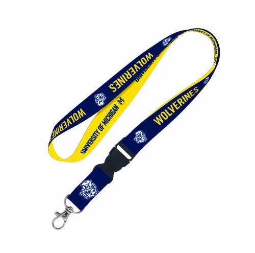Cordon Michigan Wolverines NCAA idéal au bureau comme au stade de football américain