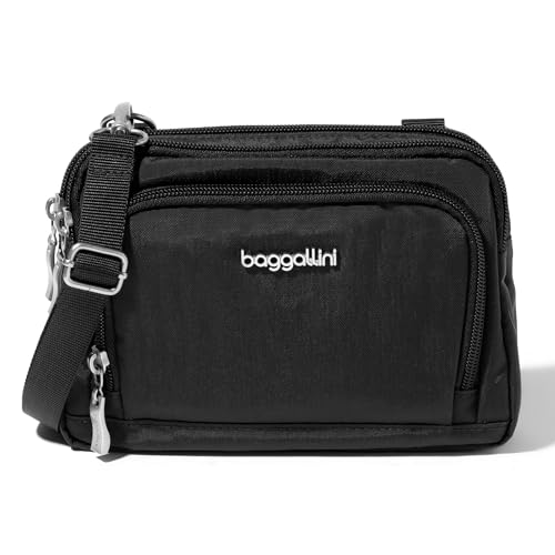 Image of Baggallini Triple Zip with Front Wallet /Trifecta RFID Wallet Crossbody