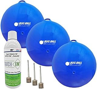 Deer Fly Ball Deluxe kit- Odorless Eco-Friendly Biting Fly and Insect Killer with NO Pesticides or Electricity Needed, Kid and Pet Safe…