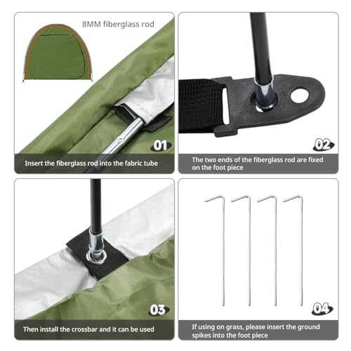 Housse de vélo imperméable et Anti-UV avec Sac de Transport pour Le Rangement et la Protection en extérieur
