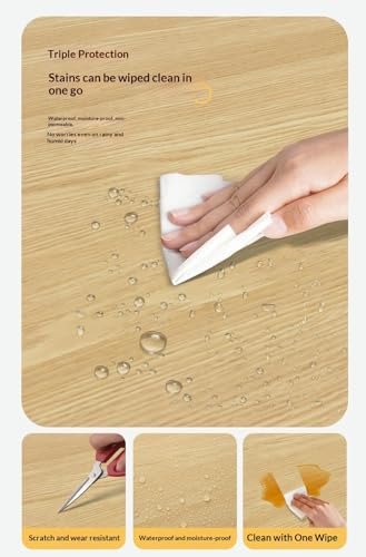 Papier peint autocollant bois gris foncé pour rénover les murs de salle de bain