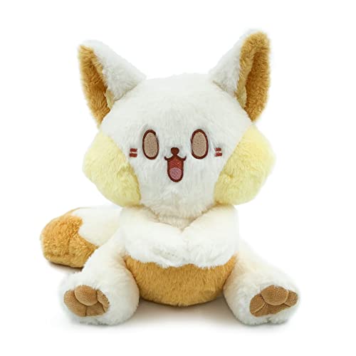 Qcotng Fox Stuffed Animal Cute Plush Toy With Big Tails Soft Stuffed Animals For Boys And Girls Birthday Gift For Kids(19 Inch Yellow) #TOP4