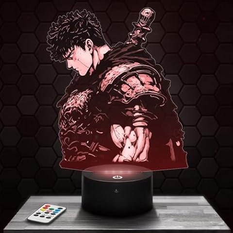 Lampe de chevet LED Ber serk Guts Cover