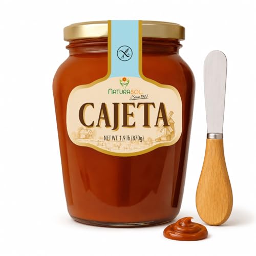 Cajeta Mexican Caramel Spread - Authentic Goat Milk Dulce de
