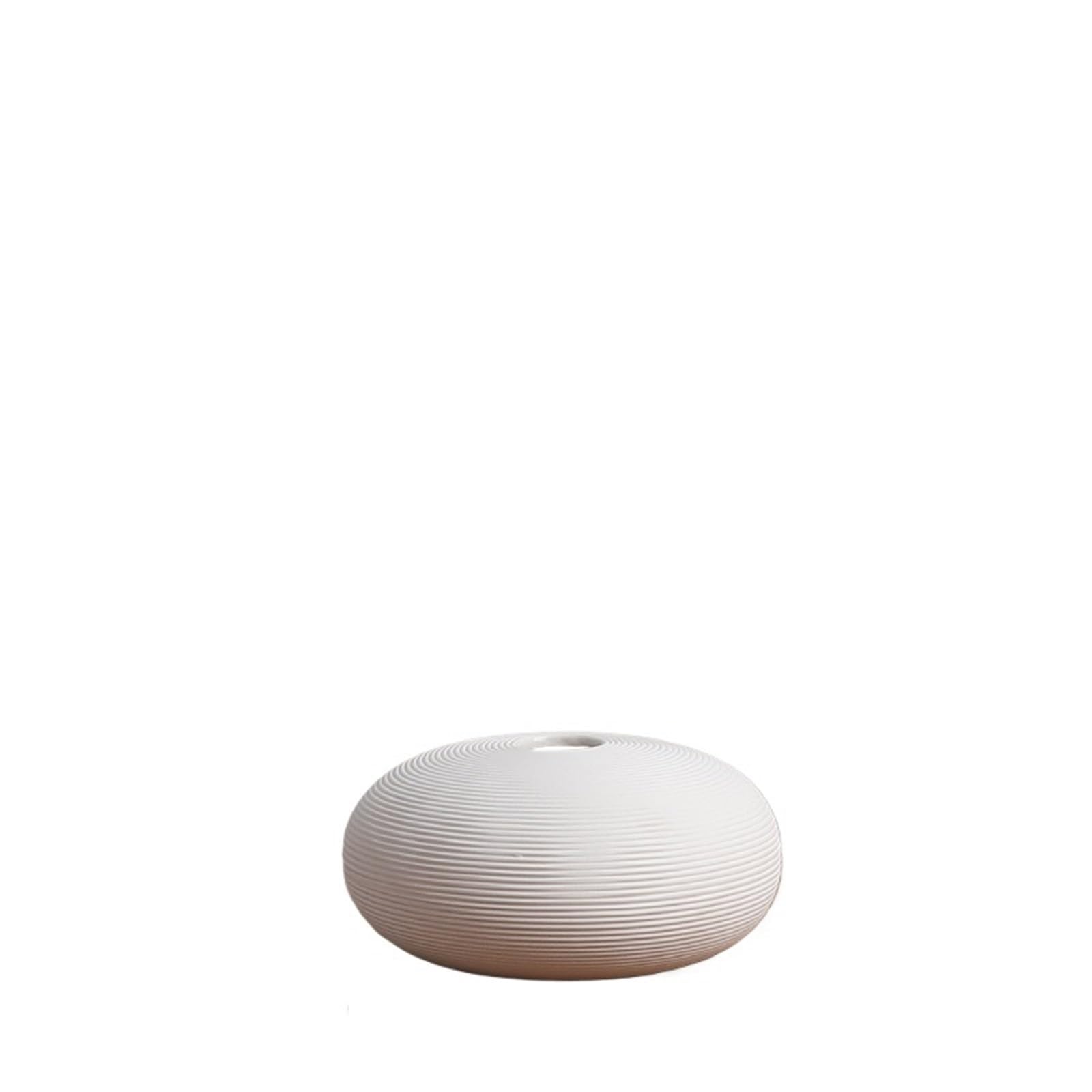 White Ceramic Vase Set, Modern Minimalist Flower Container, Living Room Decoration, Home For Living Room, Office, Wedding(Color1)