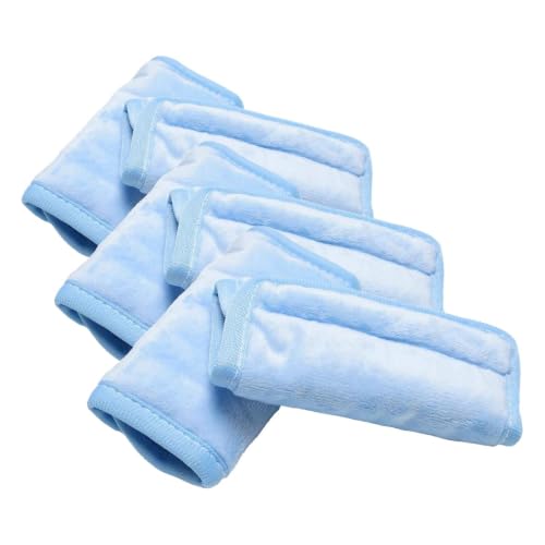 Image of COOLBEBE Car Seat Straps Shoulder Pads for Baby Kids, Super Soft Seat Belt Covers for All Car Seats /Pushchair /Stroller /High Chair (Pack of 3)