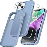 👍[Vestibilità perfetta] La custodia del telefono, la lente della fotocamera e la protezione dello schermo non si ostacolano a vicenda. Avvolge perfettamente il telefono per evitare polvere e graffi. Facile accesso all'alimentazione, al volume e a tutte le porte, i pulsanti e le funzioni grazie a ritagli precisi