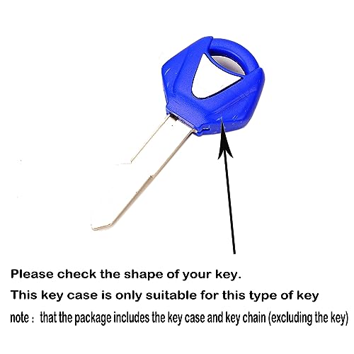 MOWOK For Yamaha YZFR1 YZF R1 Accessories Motorcycle Key Shell Cover Case & Badge Keyring