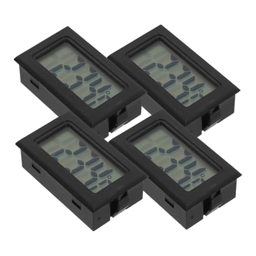 UPKOCH 4stücke Digitales Thermometer Für Innenbereich Raumtemperaturmessung Pflanzenthermometer Fürâ€¦ – Miniatur
