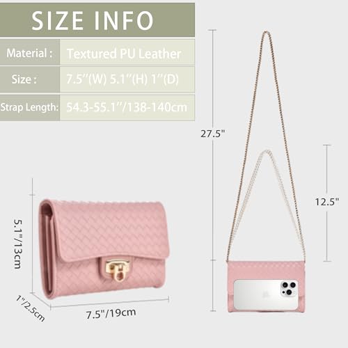 Image of Stylish Small Crossbody Bag for women - Compact Phone Bag & Wallet, Lightweight & Perfect for Work, Travel, or Casual Outings