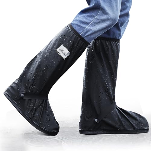 Suwiwkkoa Fahrrad Regenschuhe Schuhüberzieher Wasserdicht Regenüberschuhe...