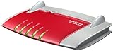 Anschlüsse: 2 x Gigabit-LAN, 2 x Fast-Ethernet-LAN, 2 x USB, 1 x analog