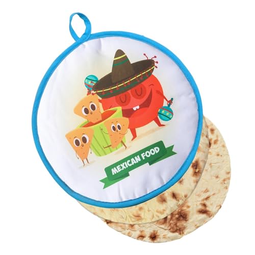 Tortilla Warmer Pouch | 12 Inch Tortilla Insulated Pouch - Mexican Food Warming Trays, Food Warmer Holder, Roti Holder, Insulated and Microwaveable