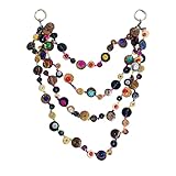 QTMY Boho Chain Bag Charms Keychain for Handbag Purse Backpack Accessories for Bogg Bag,968