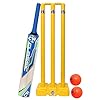 CW Bonzer Sports Backyard Cricket Sets Bat Stumps Bails and A Carry Bag Practice Set Unisex
