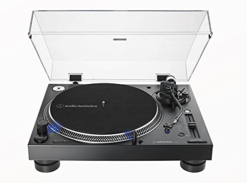 Audio-Technica – AT-LP140XP Platine DJ Manuelle à entraînement Direct Professionnel - Les Beatles, Paul McCartney, John Lennon, RIngo Starr, George Harrison Audio-Technica - AT-LP140XP Platine DJ Manuelle à entraînement Direct Professionnel