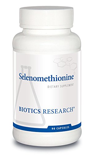 Biotics Research Selenomethionine High Potency Selenium Thyroid Gland Function DNA Production Cognitive Health Potent Antioxidant. 90 Capsules