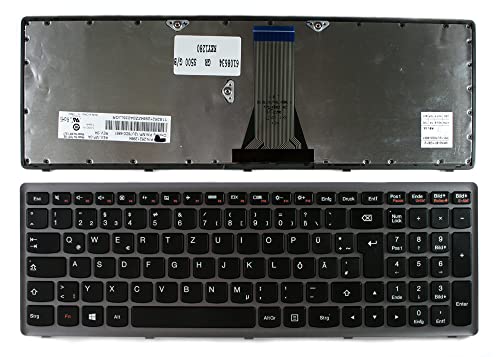 Clavier PC de Remplacement Lenovo 25212984 Allemande Gris pour Réparation