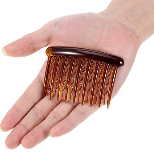 12 Peines Laterales de Plástico para Cabello Fino miniatura 2