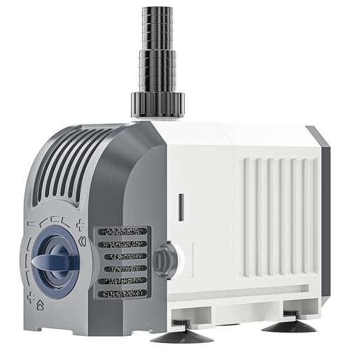 Forever Speed Pompa per acquario, pompa per laghetto, 1500L/H, pompa sommersa per giardino, acquario, stagno, fontana 25 W