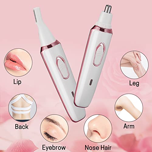 Vacto Electric Razor For Women, 4-In-1 Women’s Body Hair Removal, Pubic Shaver Bikini Trimmer For Eyebrow Face Body Underarm, Portable Ladies Shaver, Women’s Trimmer Usb Rechargeable Ipx7 Waterproof #TOP2
