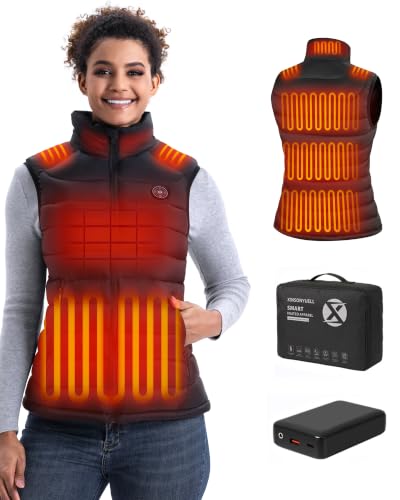 Women`s Heated Softshell Vest - image 1