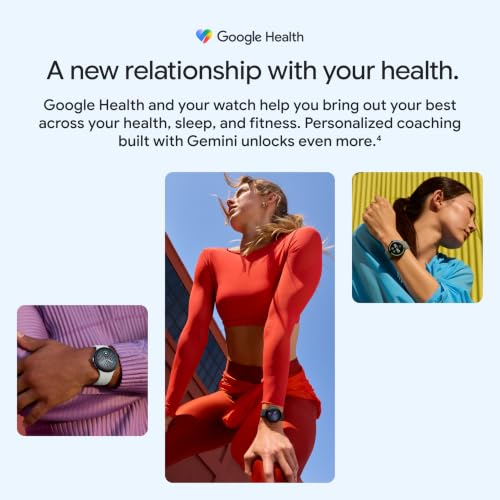 Image of Google Pixel Watch 5 (41mm) - Android Smartwatch - Obsidian - LTE