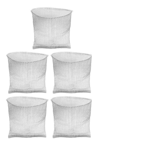 UTTASU 5 protezioni per radici da 5 galloni per cestelli in filo metallico a prova di talpe e arvicole, protezione per piante in acciaio inossidabile 304, per alberi da frutto, bacche, arbusti, fiori