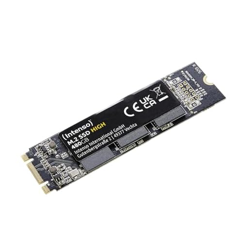 Intenso M.2 SSD High - Unidad de Estado sólido de 240 GB (M.2 2280, SATA III, hasta 520 MB/s)