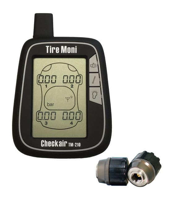 TireMoni Reifendruck Kontrollsystem TM-100-2, 2 Sensoren bis 5,5 Bar
