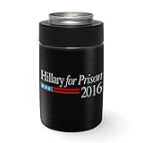 Aretty Hillary for Prison 2016 Black Vinyl Skin Decal Wrap for The Yeti Rambler Colster (Colster Not Included)