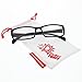 grinderPUNCH Plastic Rim Clear Lens Plano Glasses for Men and Women