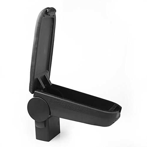 Black Console Leather Armrest Box Fit For 1999-2004 Vw Golf/Jetta/Bora Mk4 Gti R32 1999 2000 2001 2002 2003 2004 #TOP3