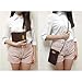 Tainada Cross Body Phone Pouch for Women, Universal Crossbody Dual Zippered Wallet Bag with Detachable Strap for iPhone 15/14 Pro Max; Samsung S23 Ultra, S23 FE, S23+, A54 (Brown)