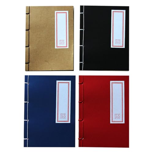 Cuadernos vintage STOBAZA con papel grueso antitranspasa para escribir sin manchas