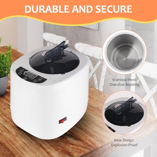 NetLea 4L Portable Sauna Steamer Machine, 1500W Steam Generator for Sauna Box & Steam Room, Electric Sauna Heater, Portable Steam Sauna Kit with Remote-Essential Home Spa Sauna Accessories