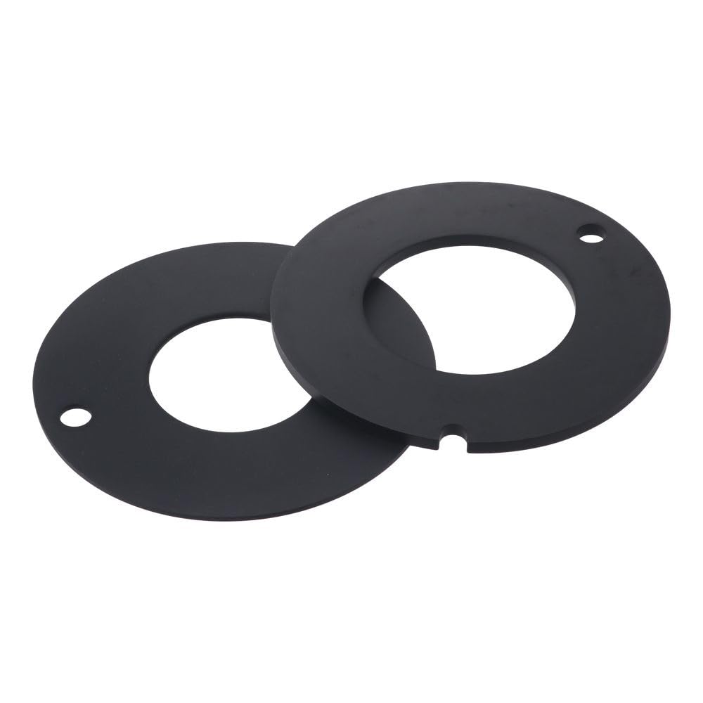 2 PCS Rubber Toilet Seal Kits, 385311462 & 385316140 Black Seal Replacement Car Parts for Sealand for Mansfield - Image 2