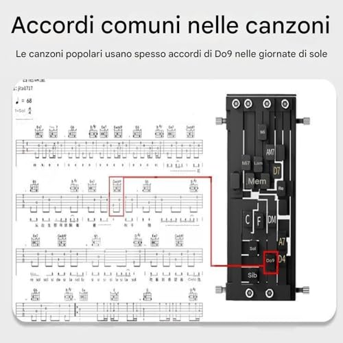 Support de pratique professionnel guitare ultra léger 170g