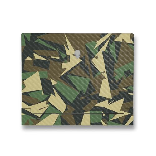 Image of MightySkins Carbon Fiber Skin Compatible With Alienware X14 R2 (2023) Full Wrap Kit - Polygonal Camo | Protective Durable Textured Carbon Fiber Finish | Easy To Apply & Change Styles | Made in the USA