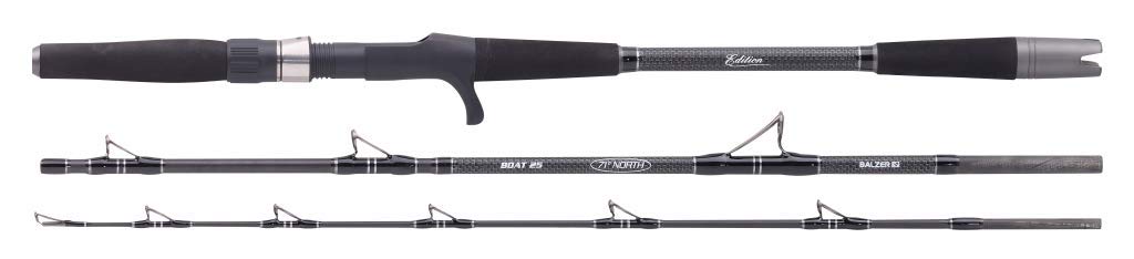 Balzer 71 Grad North Boat Inliner 15-25lbs 1,95m 150-400g Reiserute