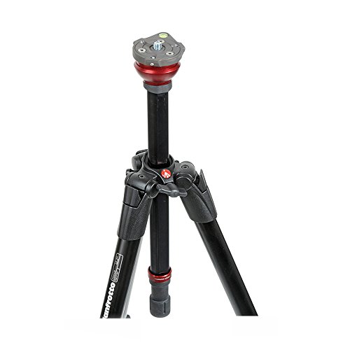 Manfrotto 755Xb Mdeve Aluminum Tripod With Built In 50Mm Ball Leveler,Black #TOP4