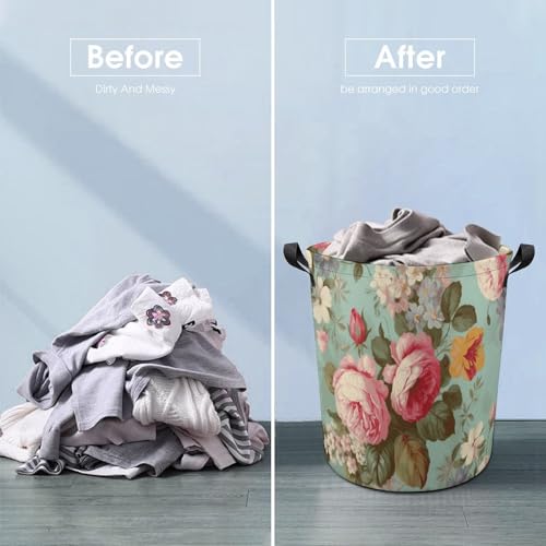 Panier à linge imperméable vintage grand format pliable pour ranger dans le salon - 7