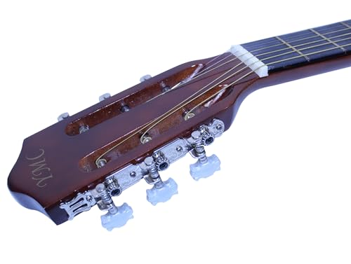 Ymc BG38-CF-AKIT 38 Inch Coffee Beginner Acoustic Guitar Starter Package Student Guitar thumb #2