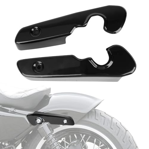 Support de garde-boue arrière noir pour Sportster XL 883 1200