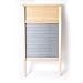 Lehman's Galvanized Steel Manual Washboard, Rub-Lite, Wavy, V Crimp, for Function, Decor, or Music, 23.75 in x 12.5 in