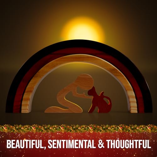 image for Capti Rainbow Bridge Cat Memorial Gifts - I'll Meet You at The Rainbow