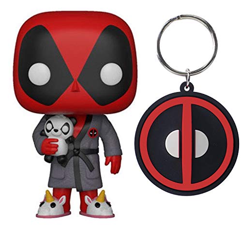 En Oferta Deadpool Movie Bedtime Pop! Vinyl Collectible Figure And Symbol Keychain Set