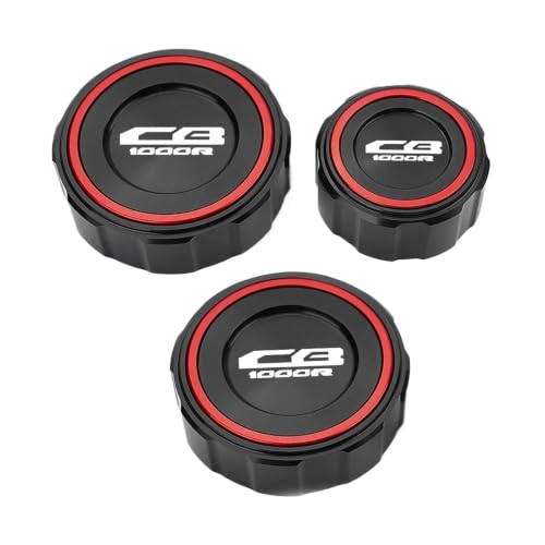 Tapa depósito freno CB1000R 2009-2016 en aluminio CNC rojo