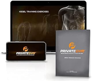 Private Gym Basic Training Kegel Exercise Program for Men | Kegel for Men | Pelvic Floor Trainer for Optimum Pelvic Floor Strength | Guided Online Kegel Workout for Men